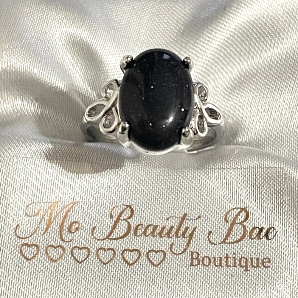 Blue Sandstone Ring